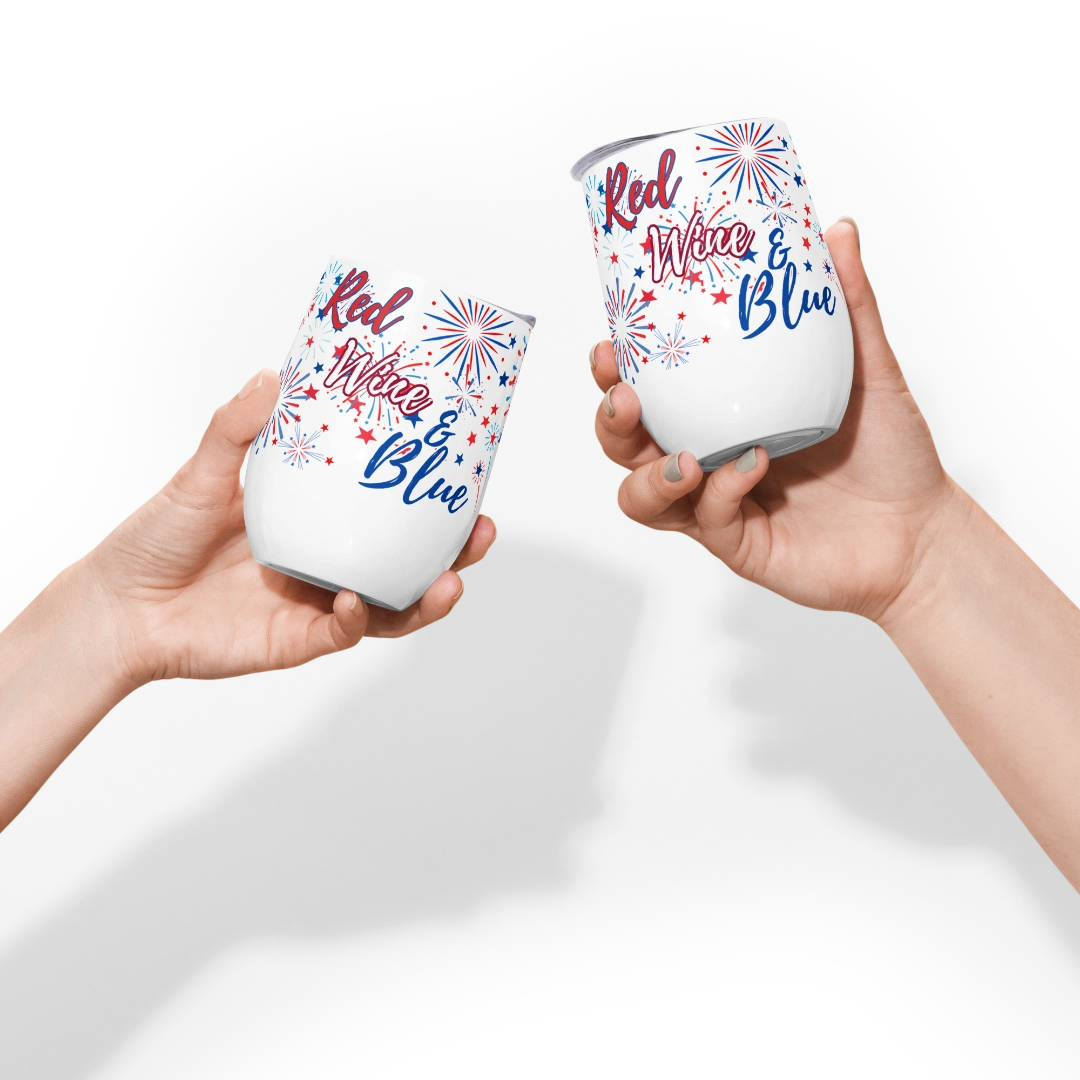 Red Wine & Blue Wine Tumbler