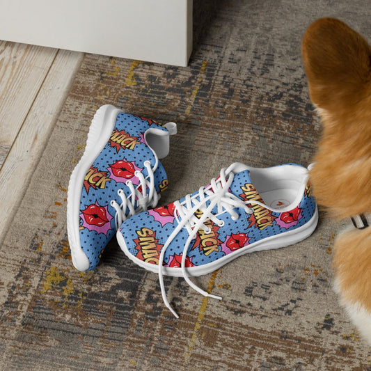 Kisses & Comic Smacks Women’s Athletic Shoes