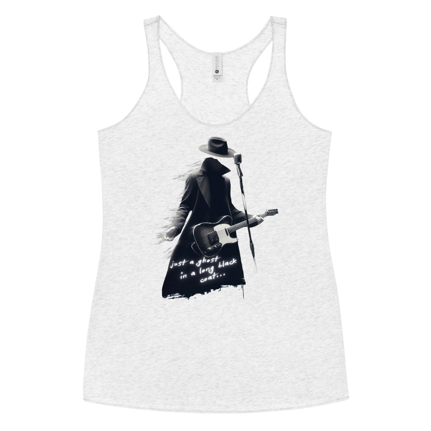 Lance Tyler™ "Just A Ghost" Women's Racerback Tank