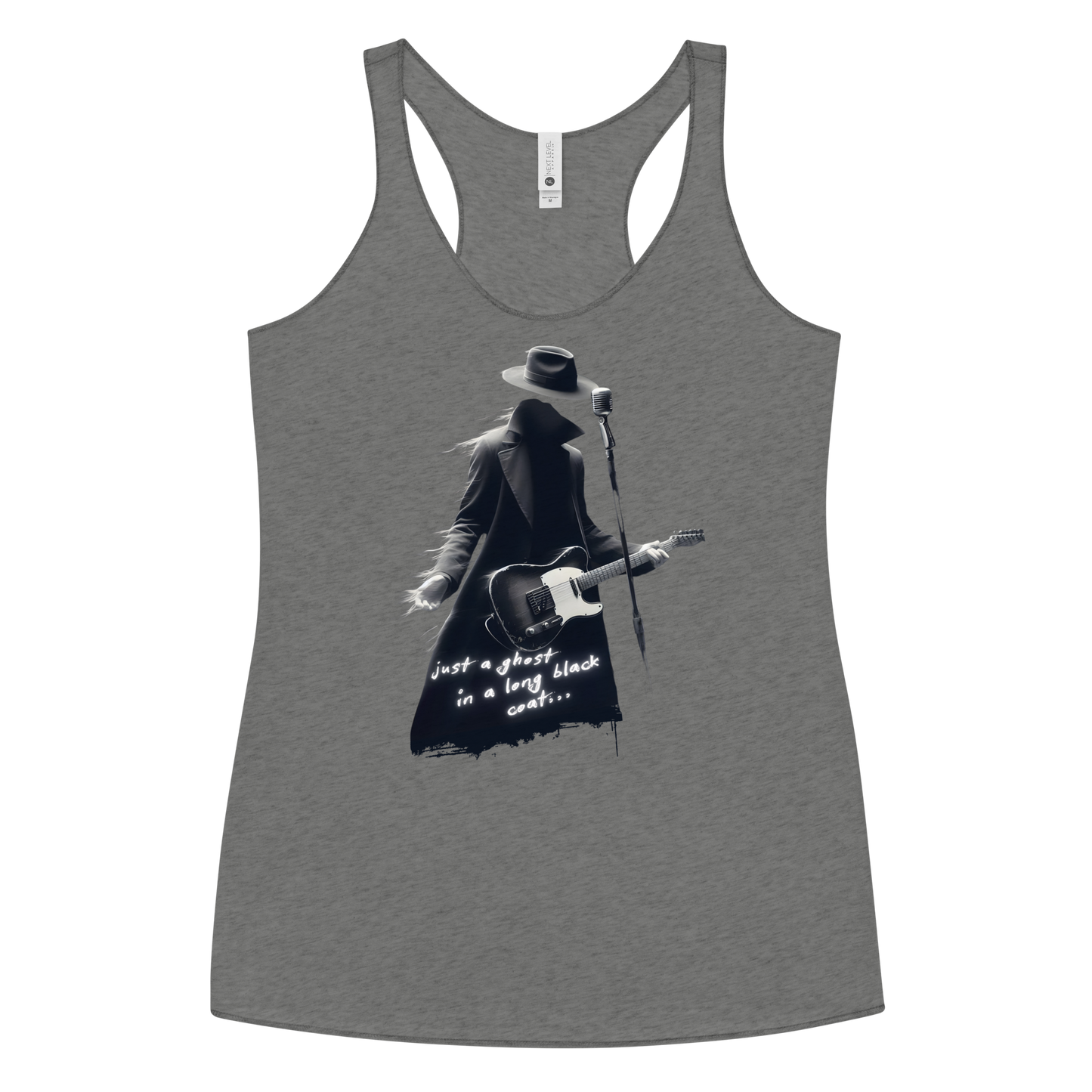 Lance Tyler™ "Just A Ghost" Women's Racerback Tank