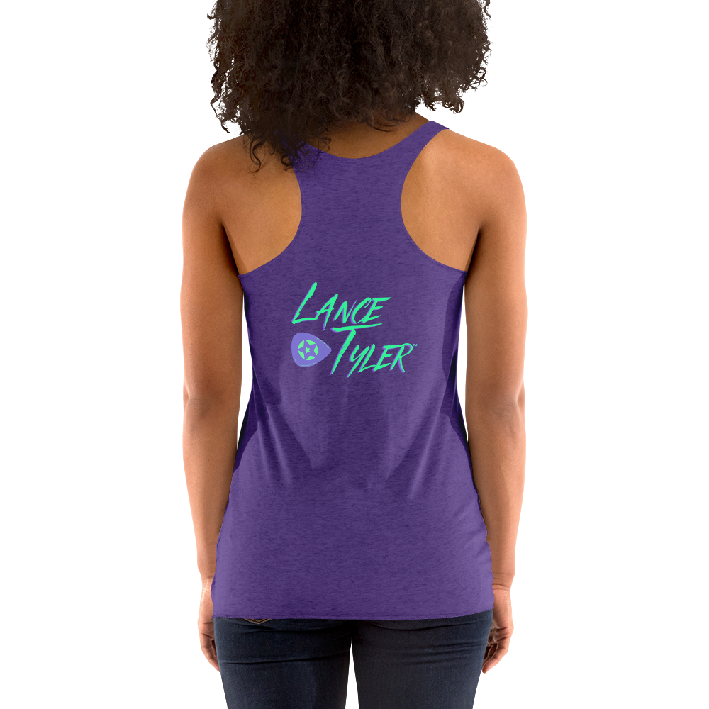 Lance Tyler™ "Just A Ghost" Women's Racerback Tank