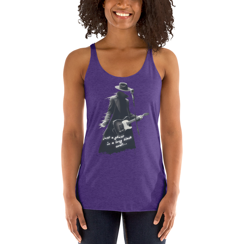 Lance Tyler™ "Just A Ghost" Women's Racerback Tank