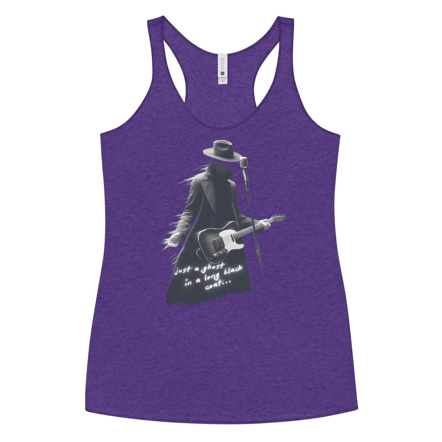 Lance Tyler™ "Just A Ghost" Women's Racerback Tank