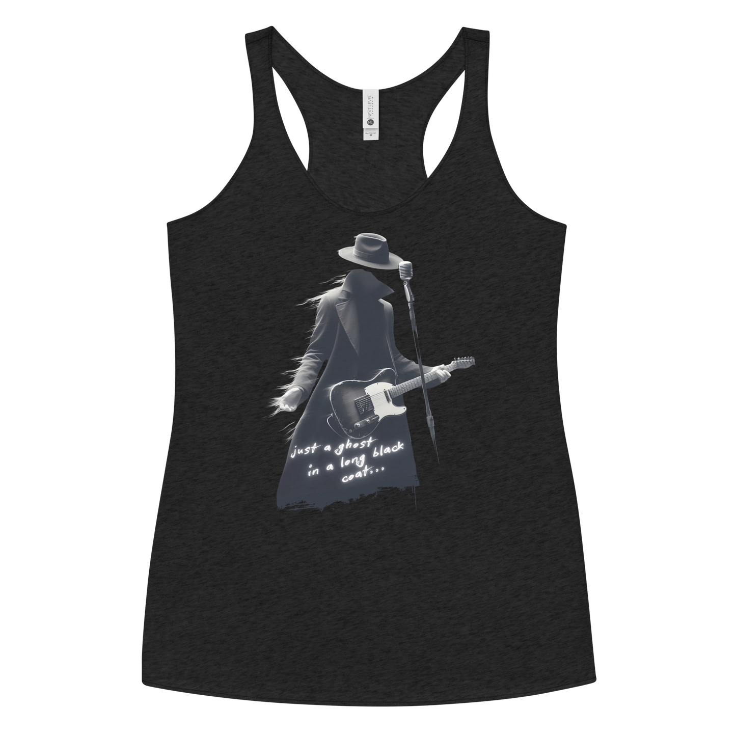 Lance Tyler™ "Just A Ghost" Women's Racerback Tank