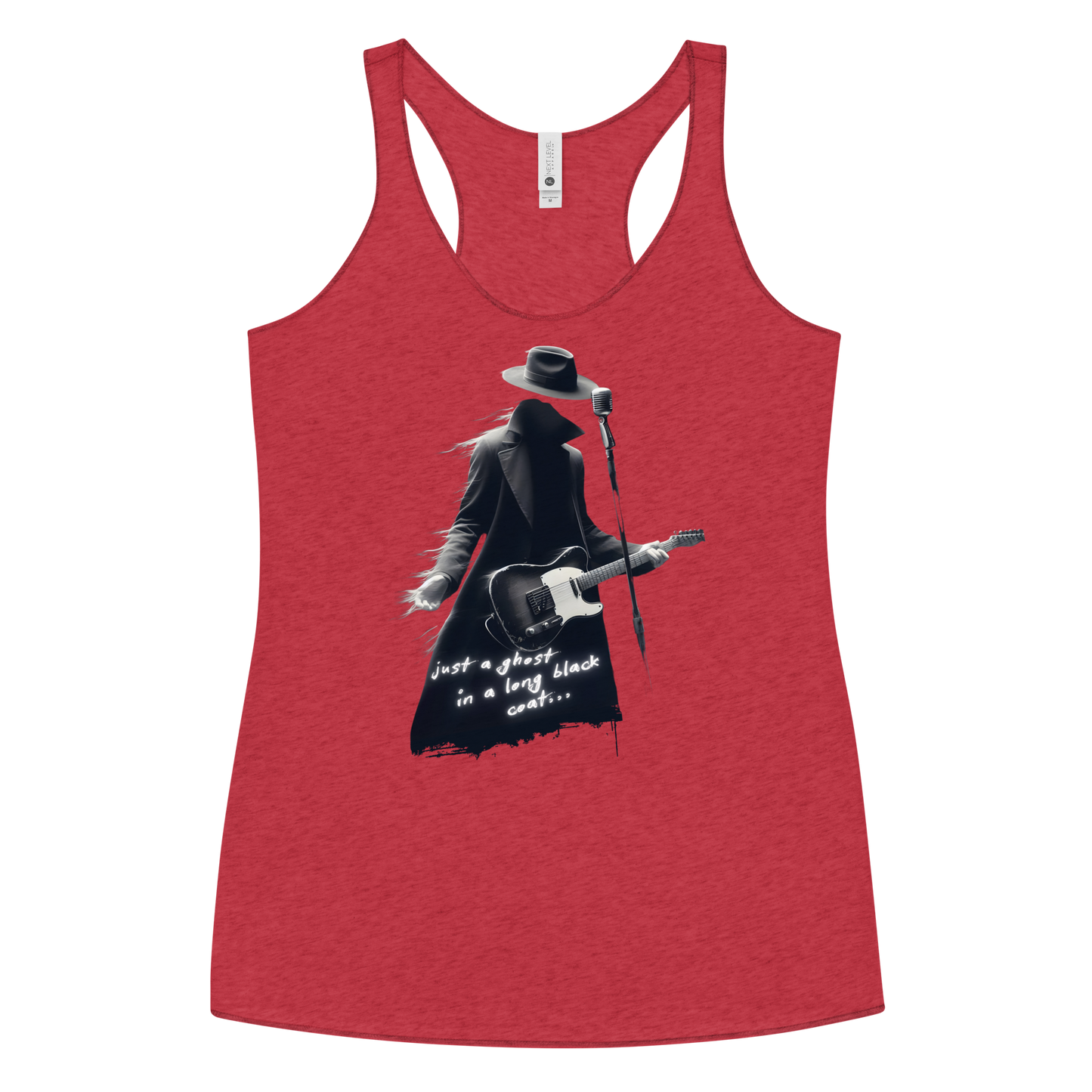 Lance Tyler™ "Just A Ghost" Women's Racerback Tank