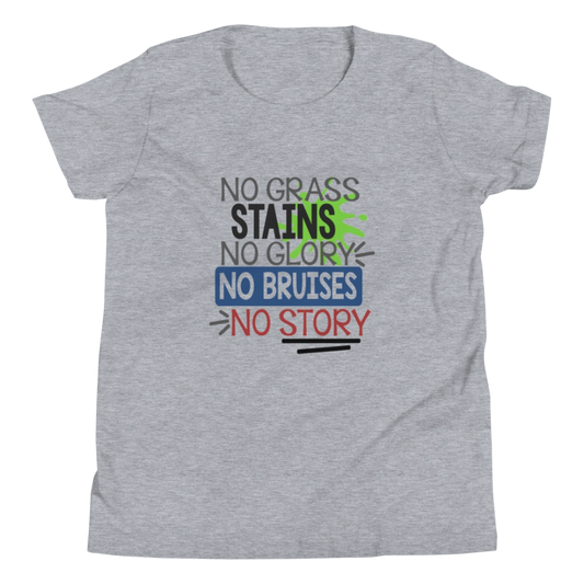 No Grass No Glory Youth Short Sleeve T-Shirt