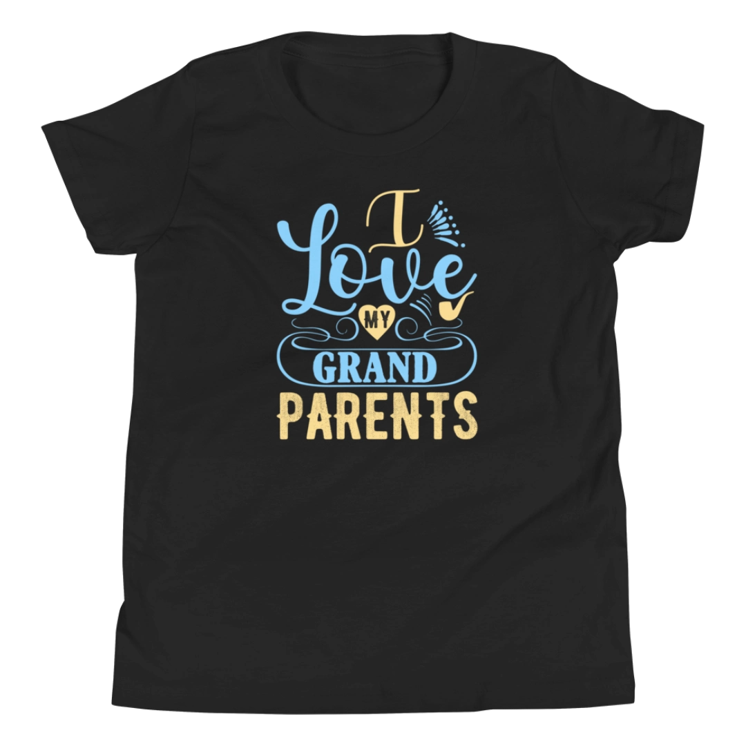 I Love My Grandparents Youth Short-Sleeve T-Shirt