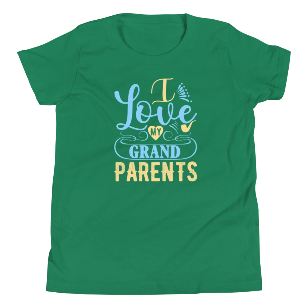 I Love My Grandparents Youth Short-Sleeve T-Shirt