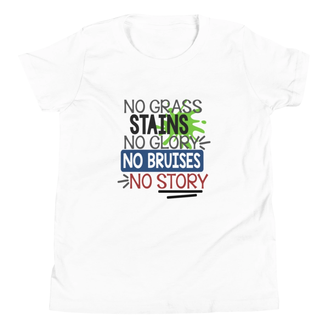 No Grass No Glory Youth Short Sleeve T-Shirt