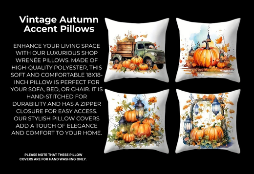 Fall into Cozy Comfort: Elevate Your Space with Autumn Accent Pillows