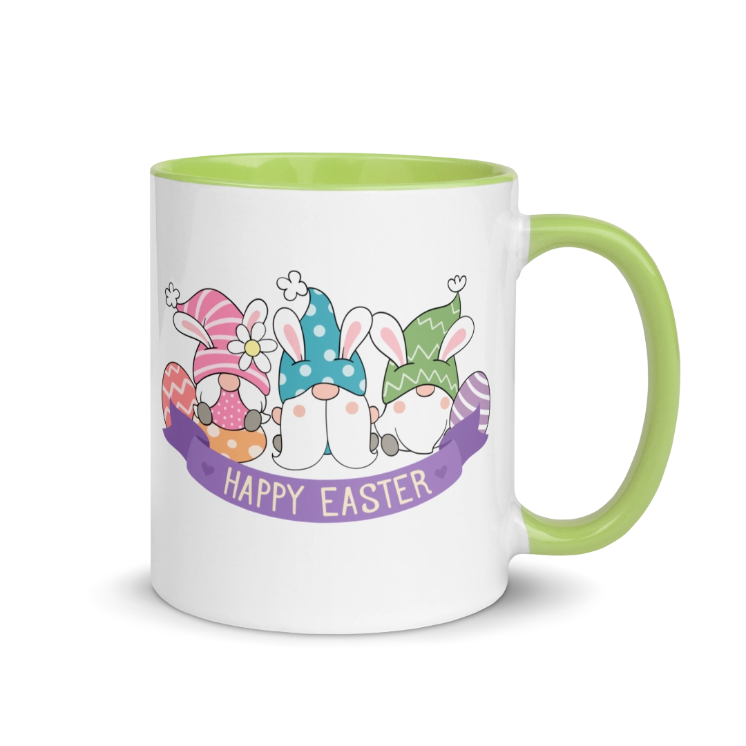 Gnome Easter Mug