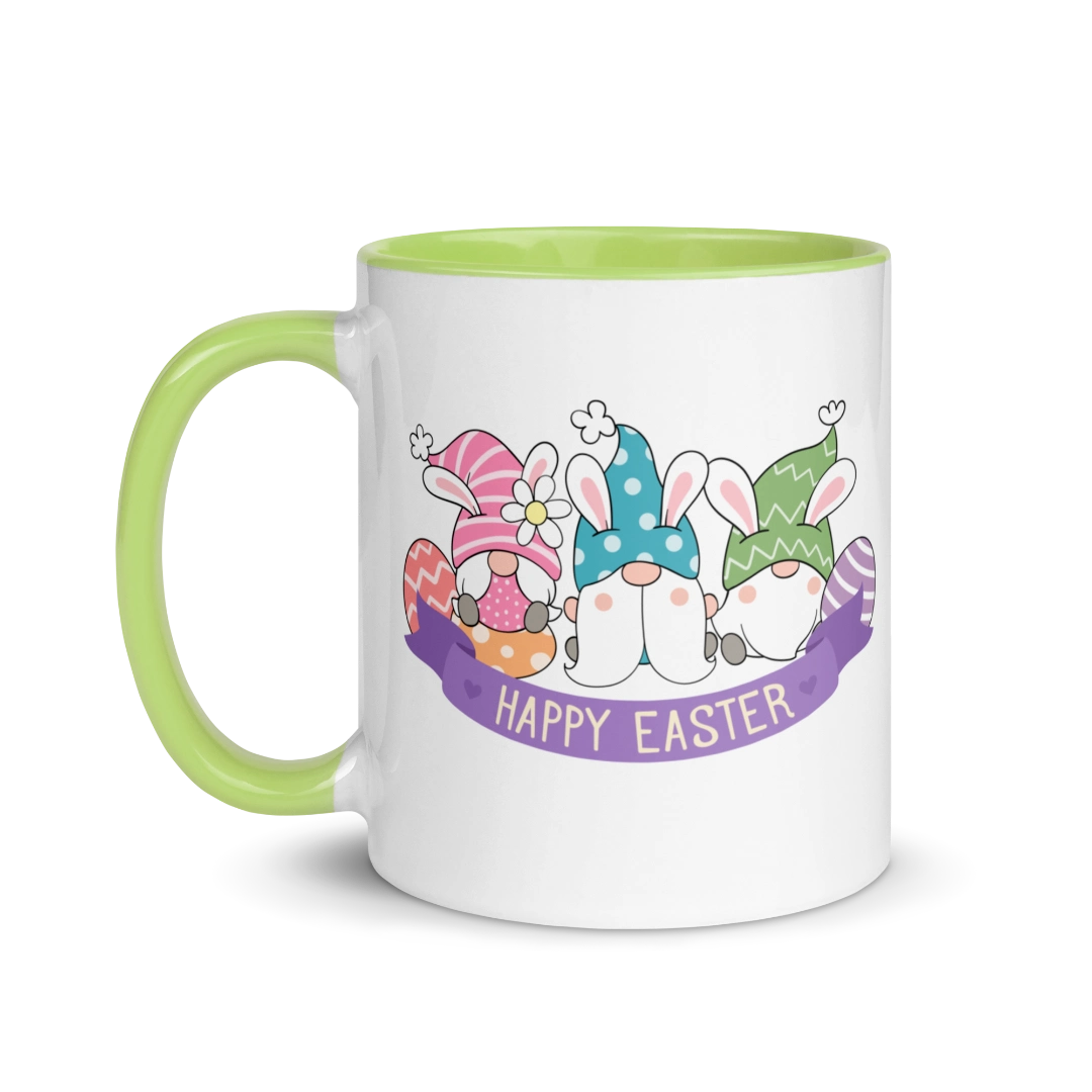 Gnome Easter Mug