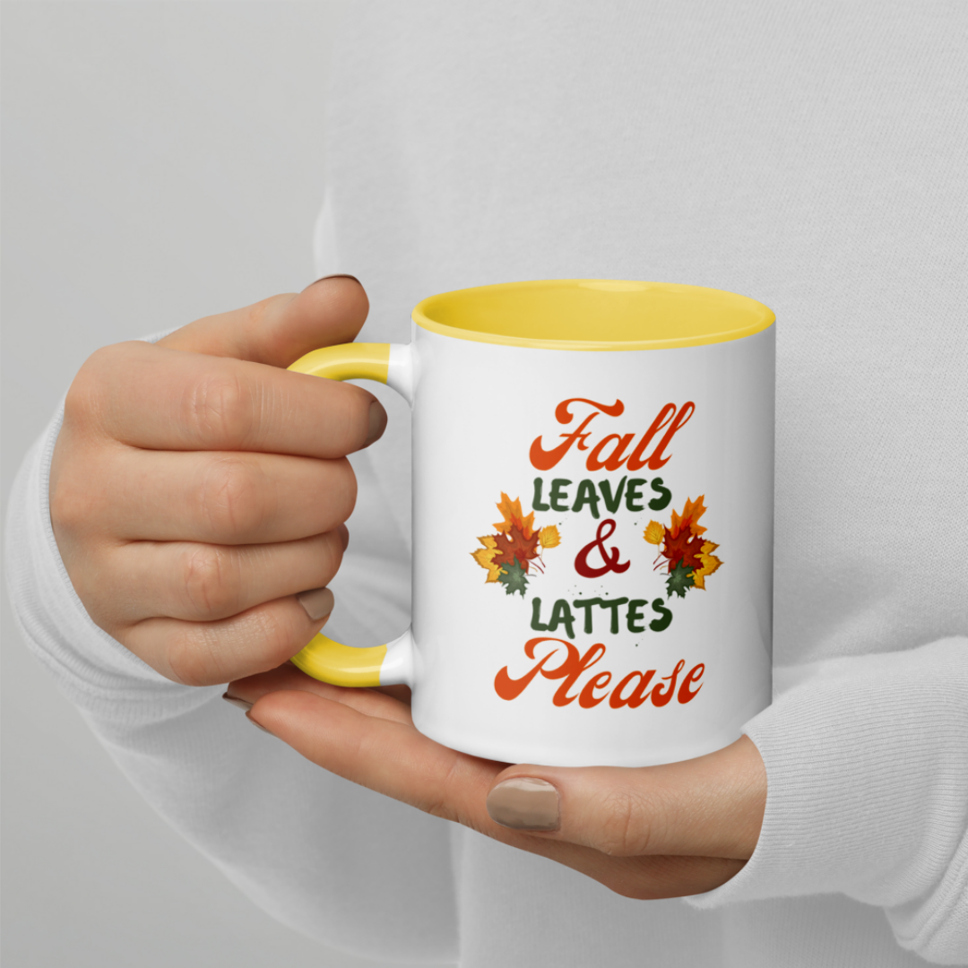 Leaves and Lattes Mug