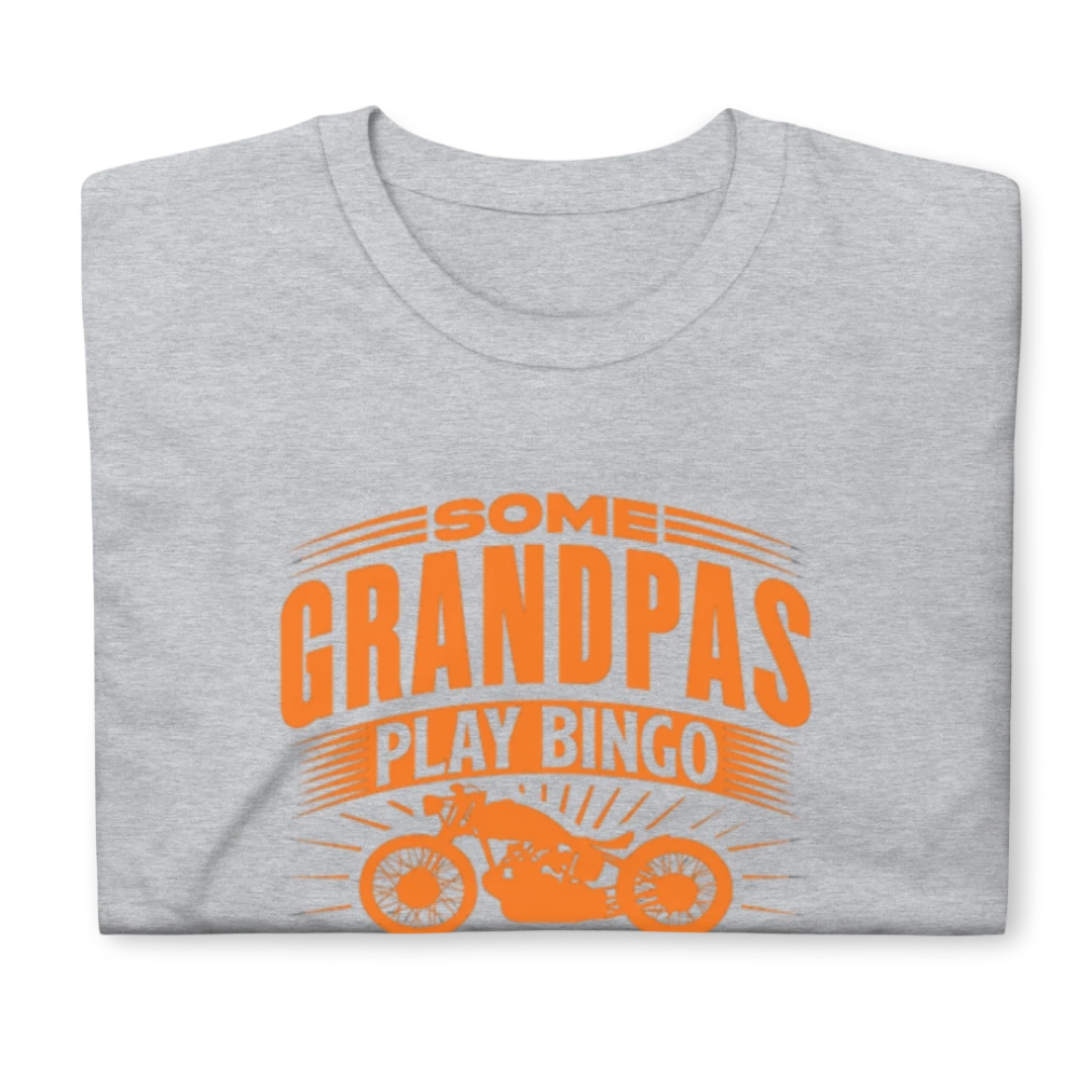 Biker Grandpa Short-Sleeve T-Shirt