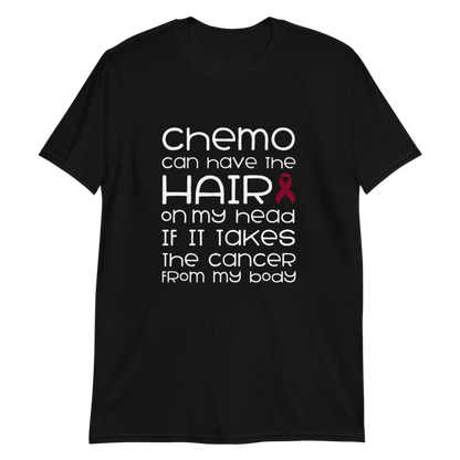 Chemo Hair Short-Sleeve Unisex T-Shirt