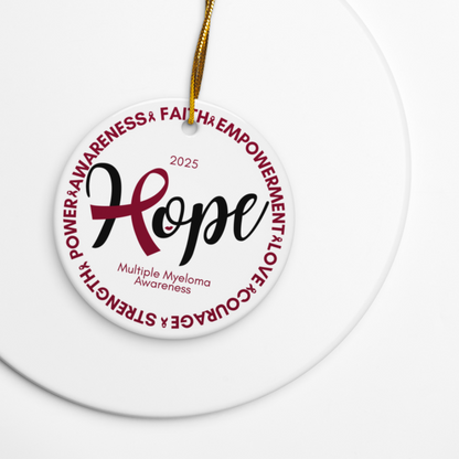 Hope MM Ceramic ornament