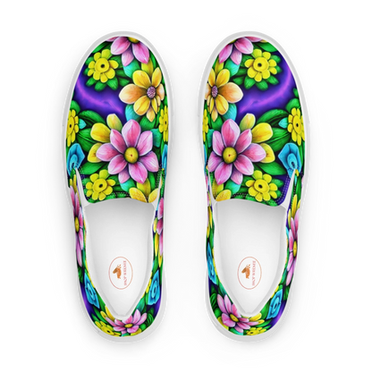 Happy Vibe Women’s Slip-On Canvas Shoes