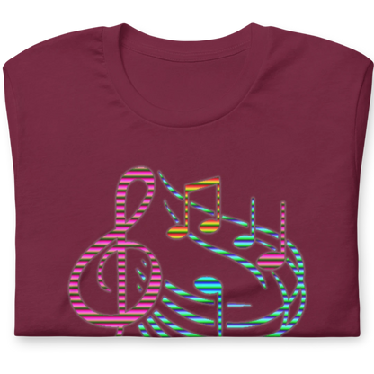 Colorful Music Unisex T-Shirt