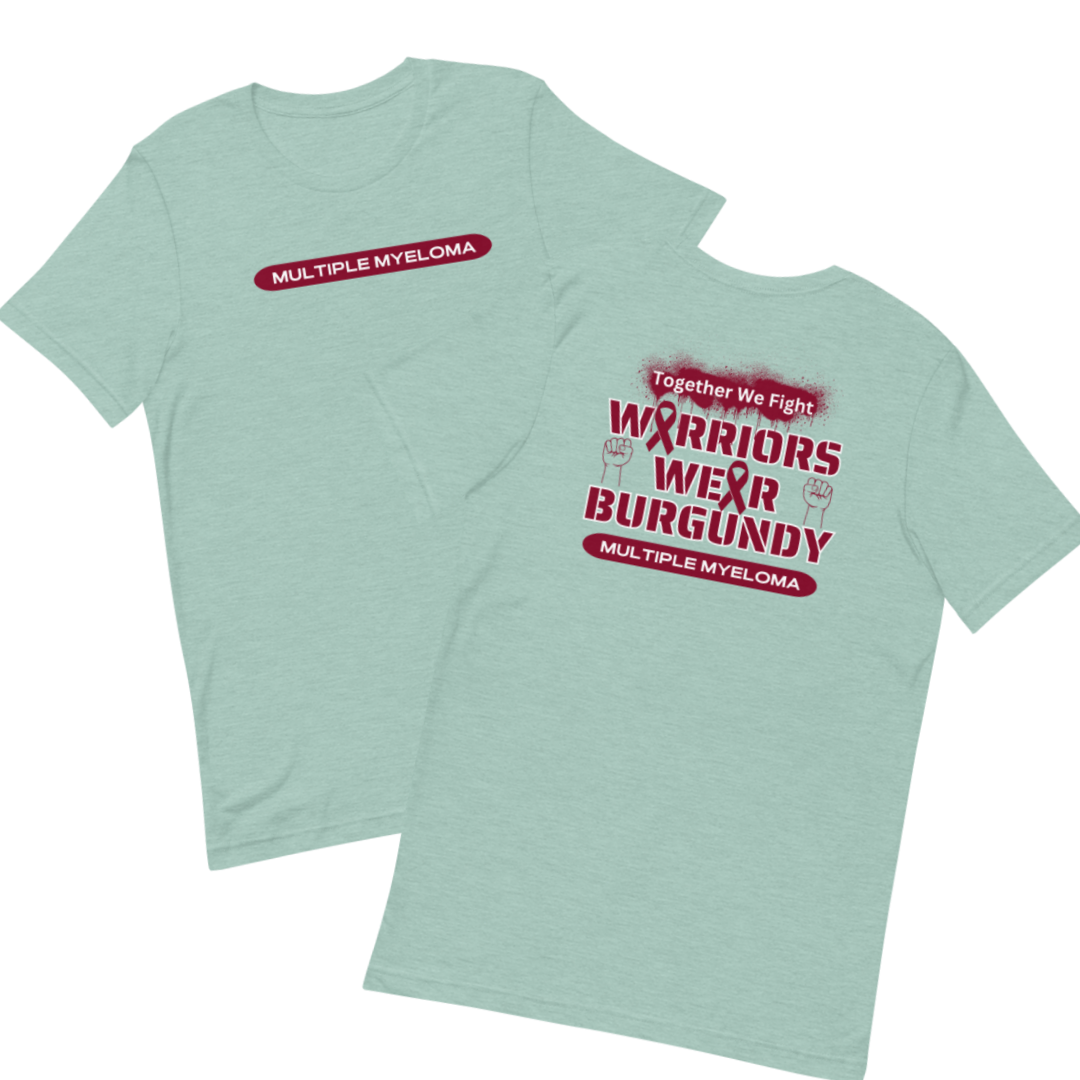 Warriors Wear Burgundy Unisex t-shirt