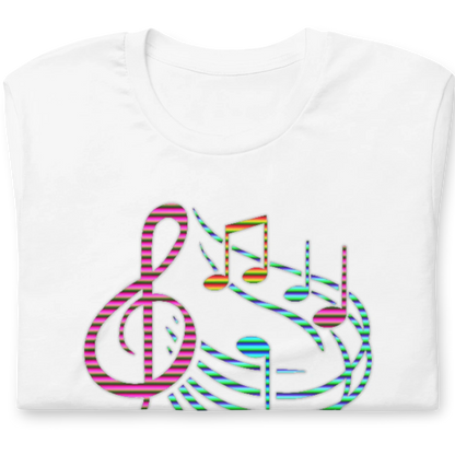 Colorful Music Unisex T-Shirt