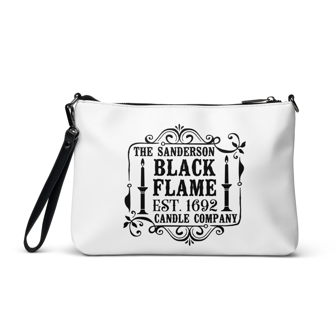 Black Flame Crossbody Bag