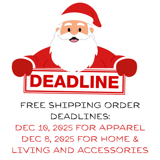 Holiday Shipping Deadline