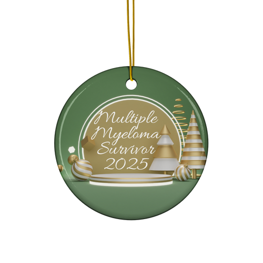 MM Survivor Ceramic ornament