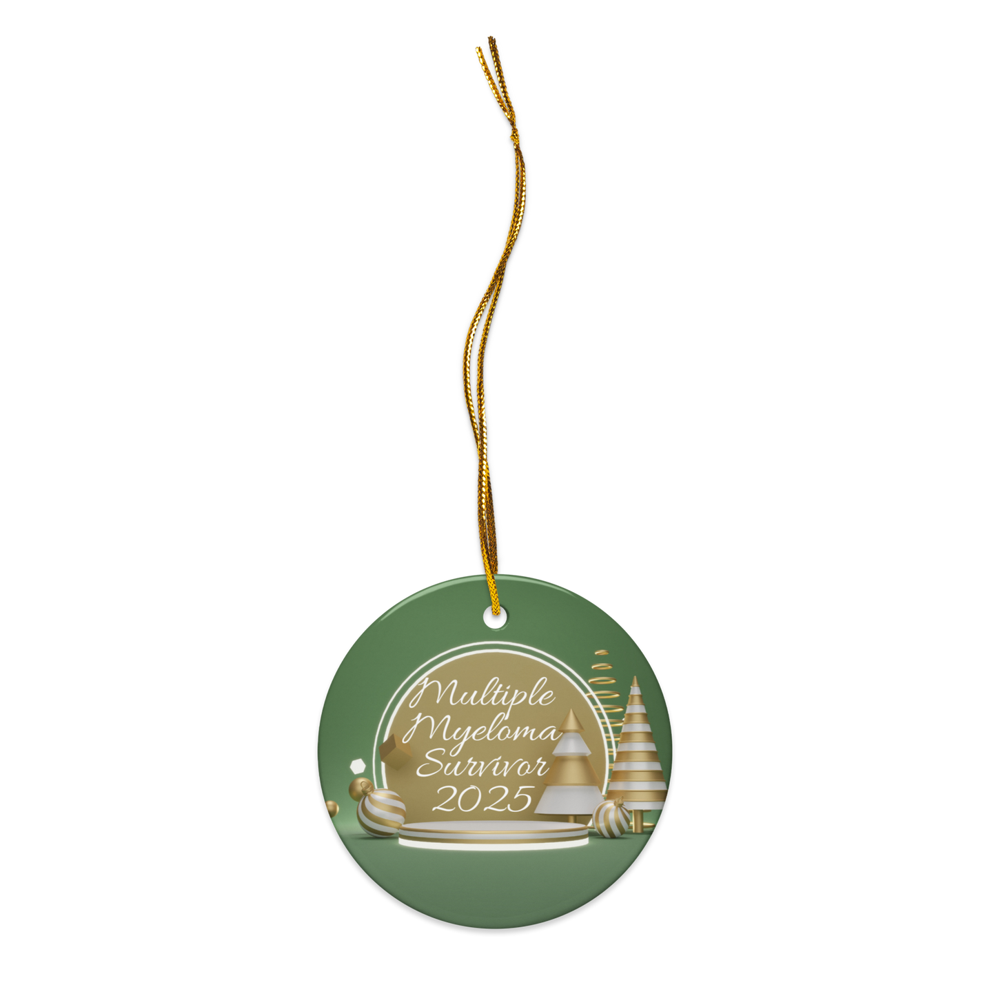 MM Survivor Ceramic ornament