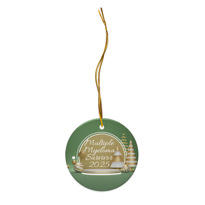 MM Survivor Ceramic ornament