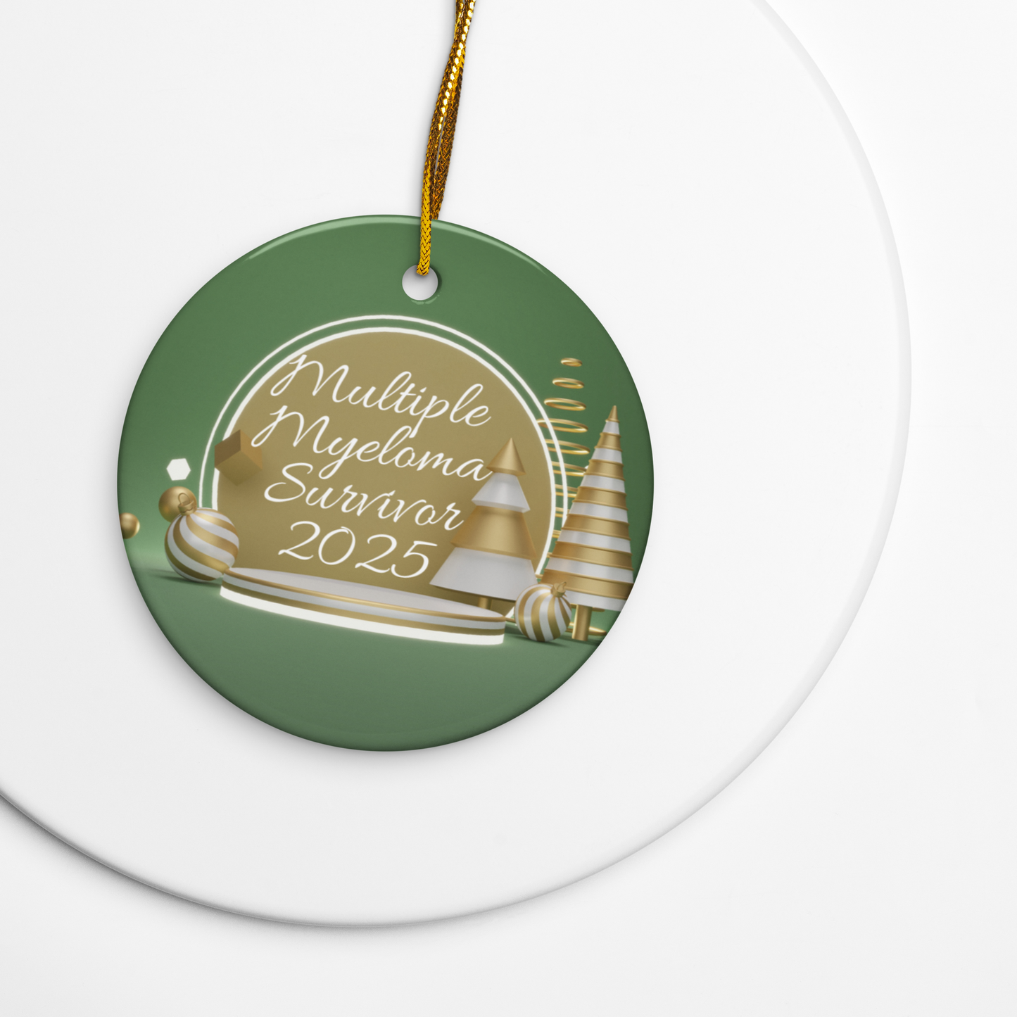 MM Survivor Ceramic ornament