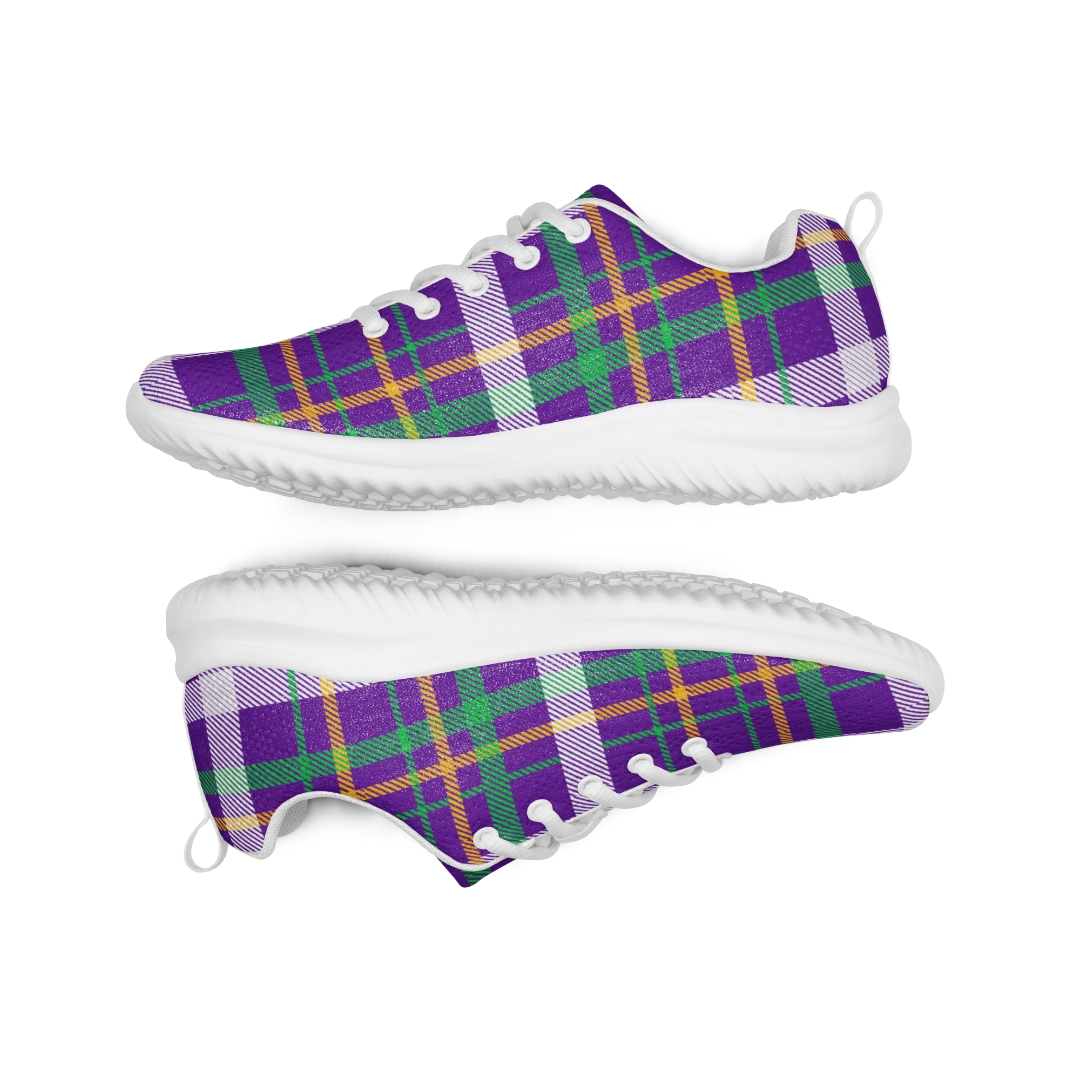 Purple Plaid Play Shoes