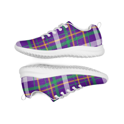 Purple Plaid Play Shoes