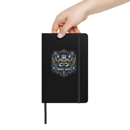 Mardi Gras Hardcover Bound Notebook