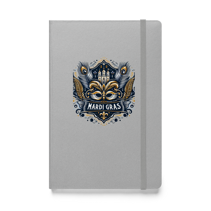 Mardi Gras Hardcover Bound Notebook