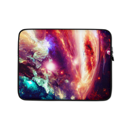 Neon Nebula Laptop Sleeve