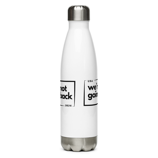 Stainless steel water bottle