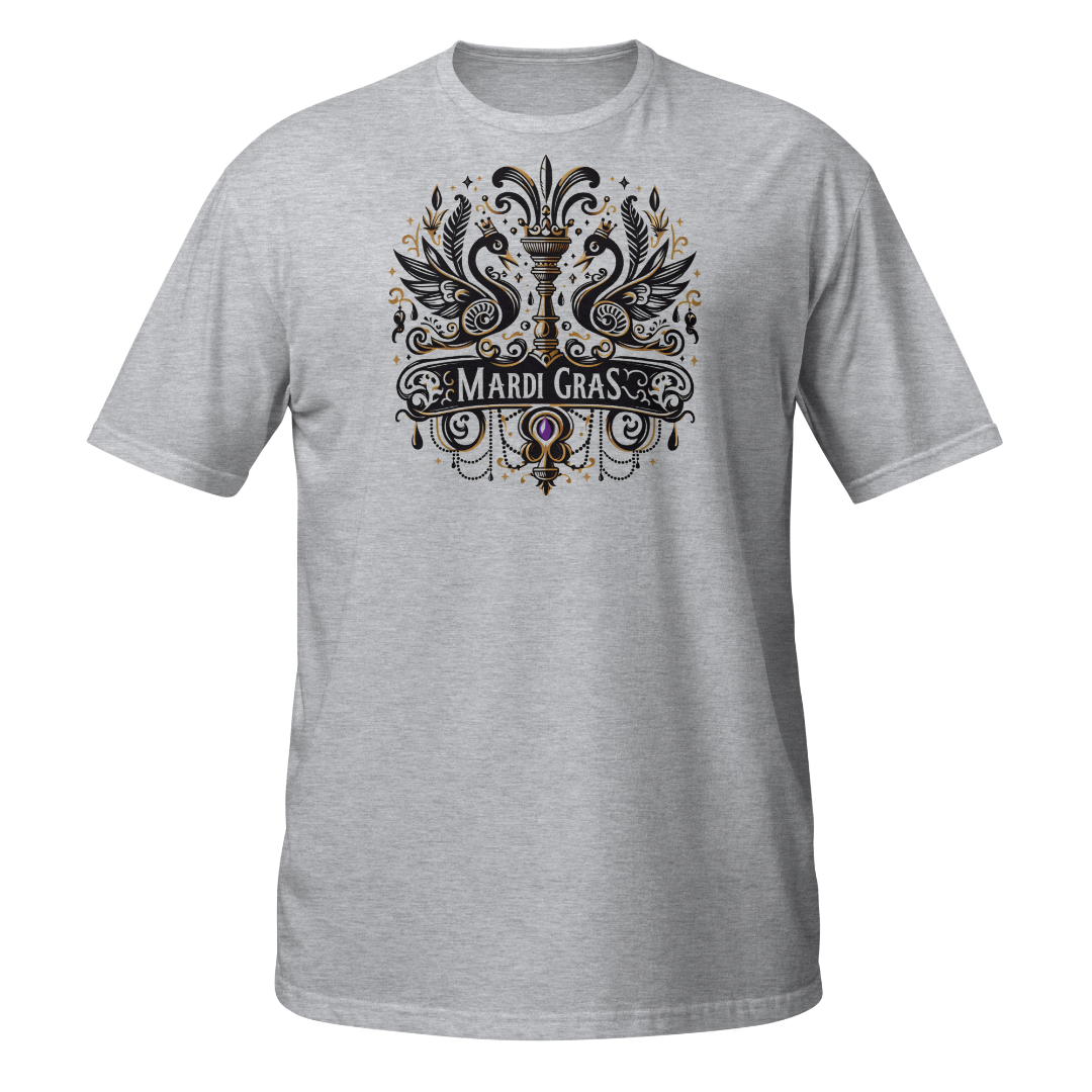 Mardi Gras Short-Sleeve Unisex T-Shirt