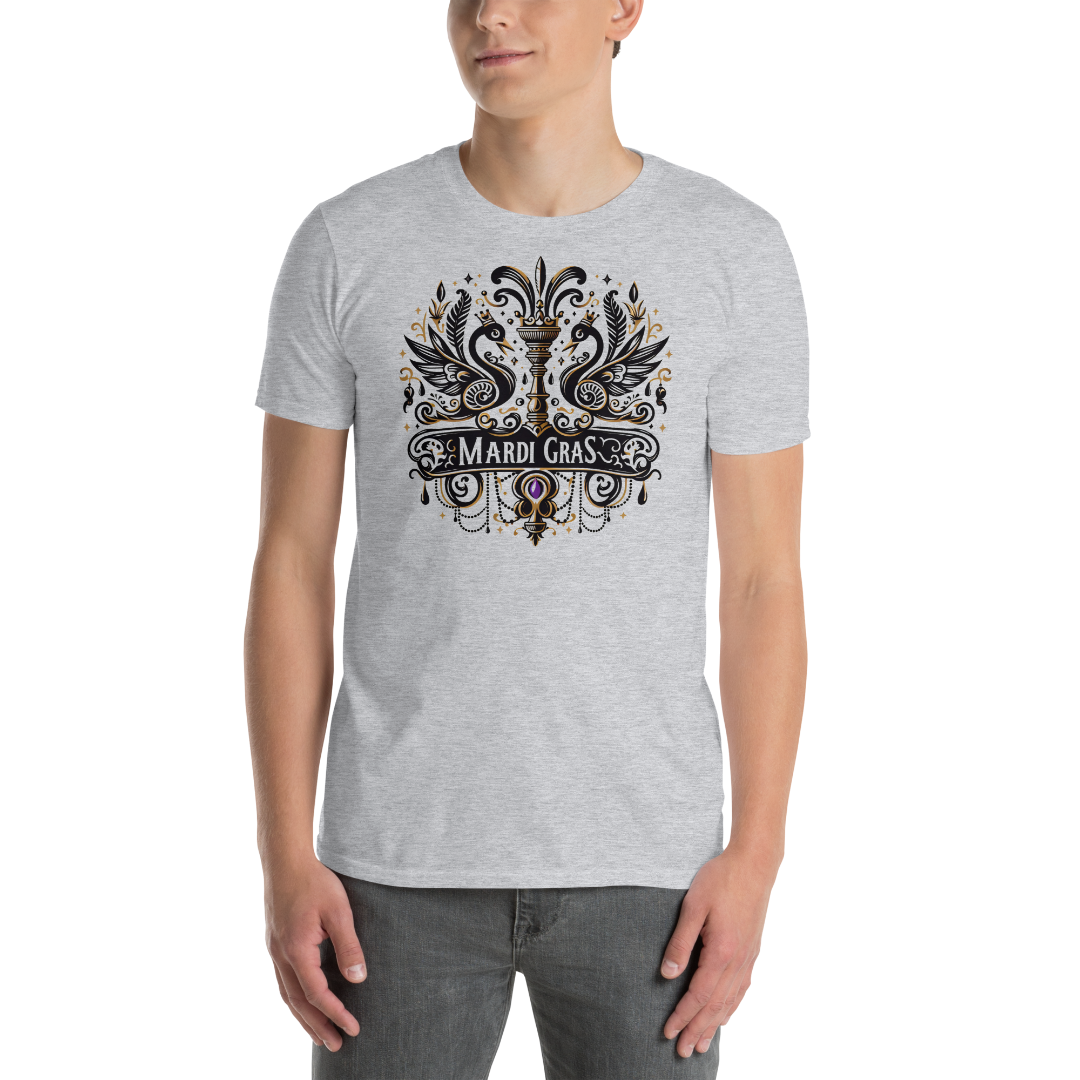 Mardi Gras Short-Sleeve Unisex T-Shirt