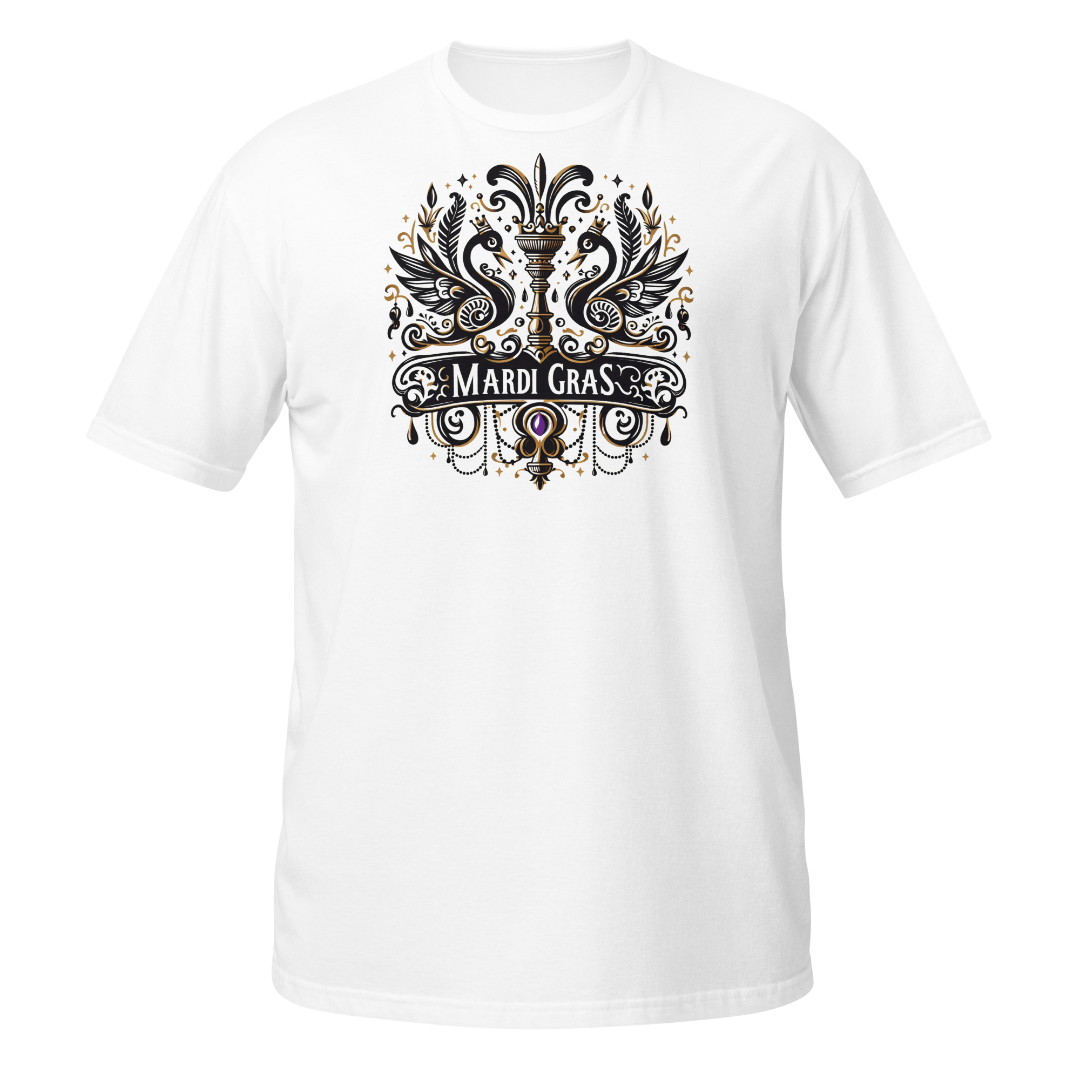 Mardi Gras Short-Sleeve Unisex T-Shirt