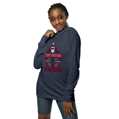 Myeloma Christmas Hooded Long-Sleeve Tee