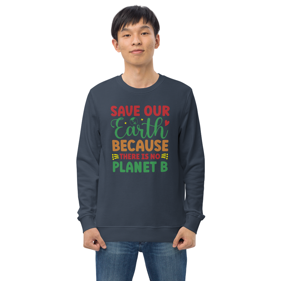 Earth Day Unisex Organic Sweatshirt