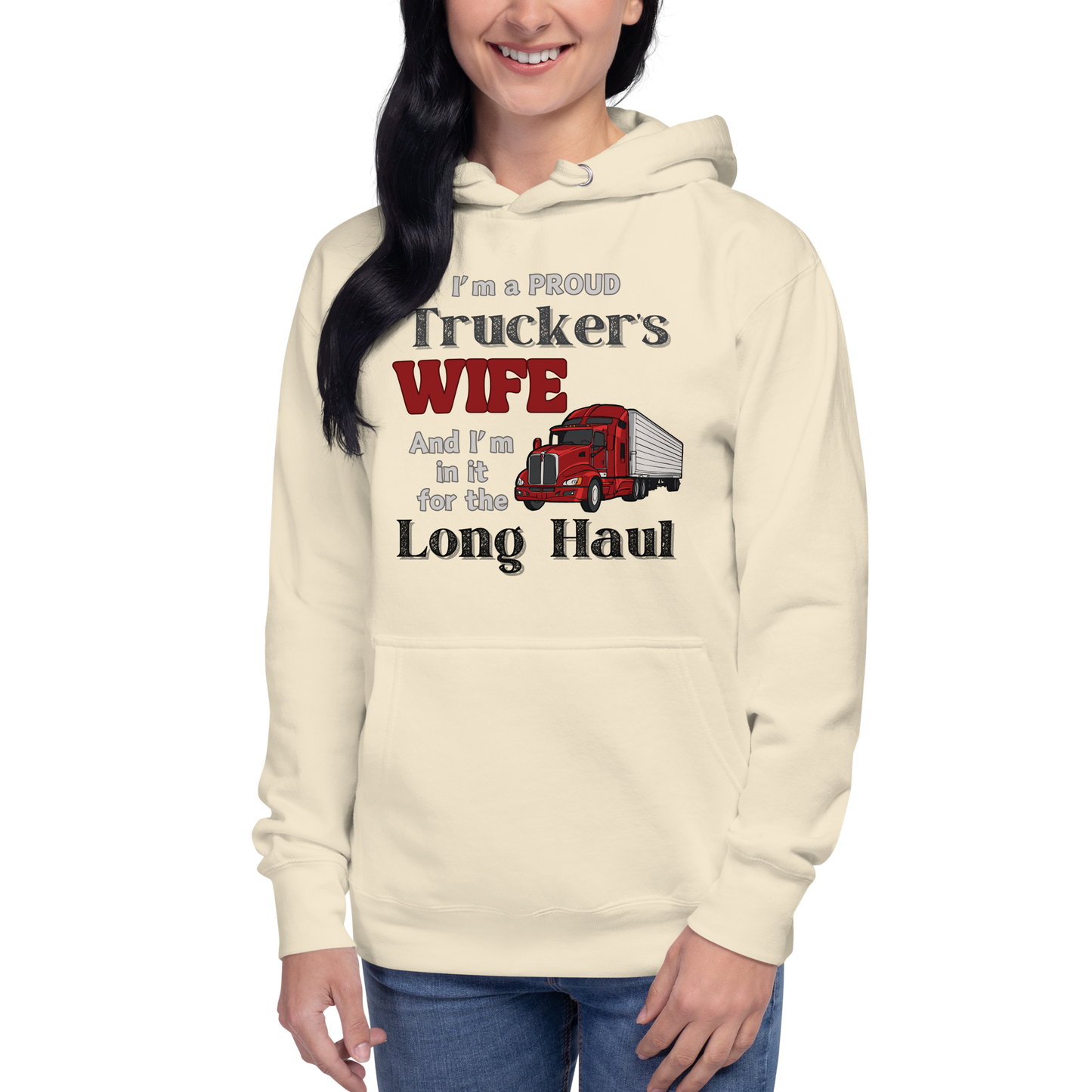 Trucker's Wife Unisex Hoodie