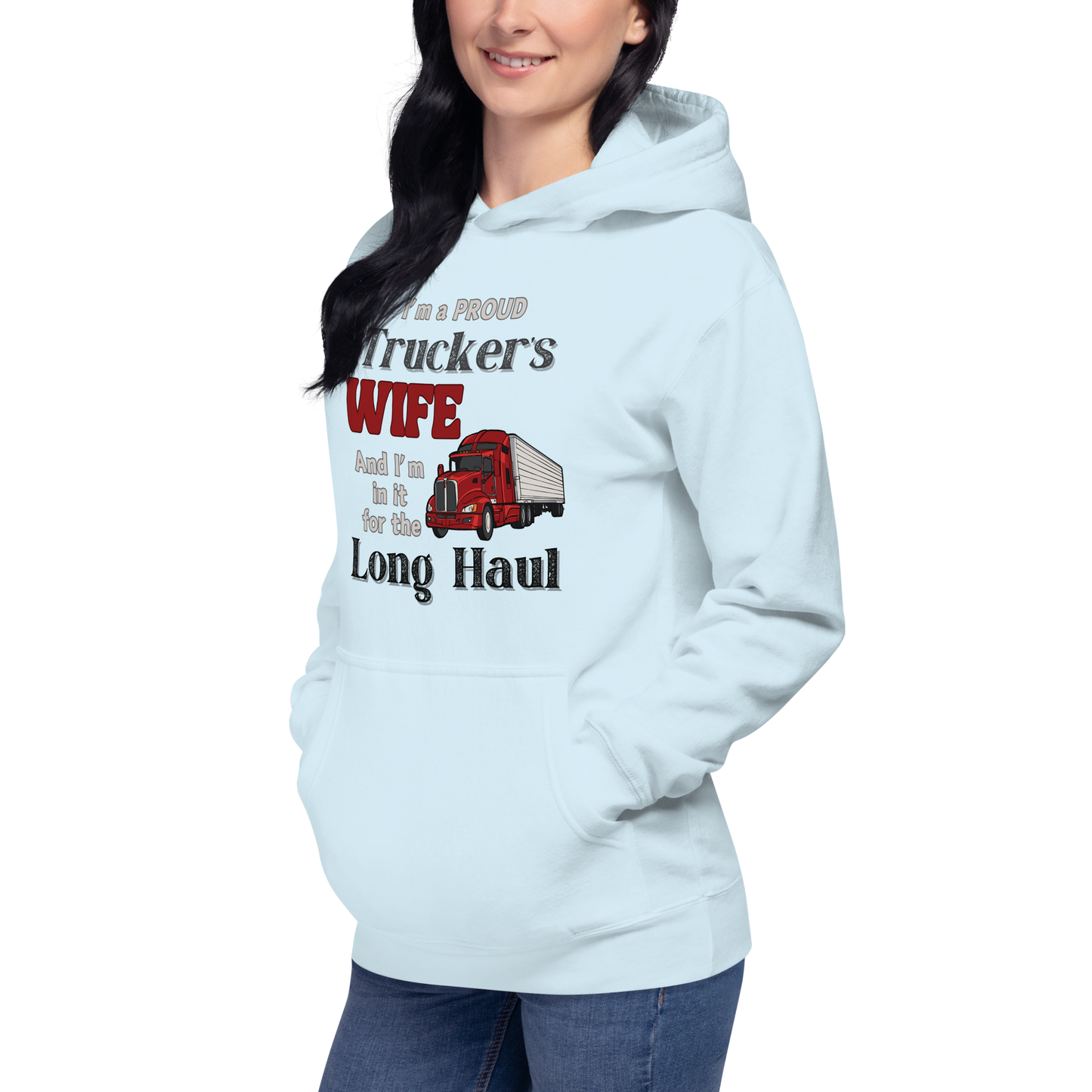 Trucker's Wife Unisex Hoodie