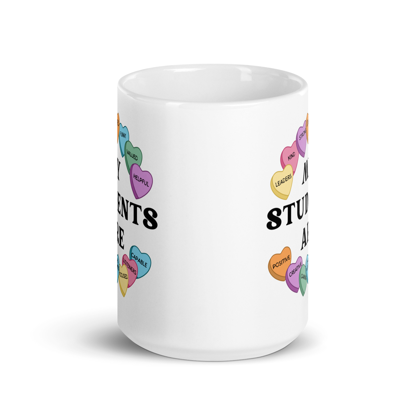 My Students White glossy mug