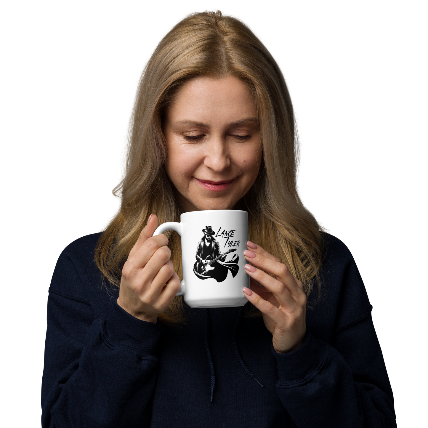 Lance Tyler™ White Glossy Mug