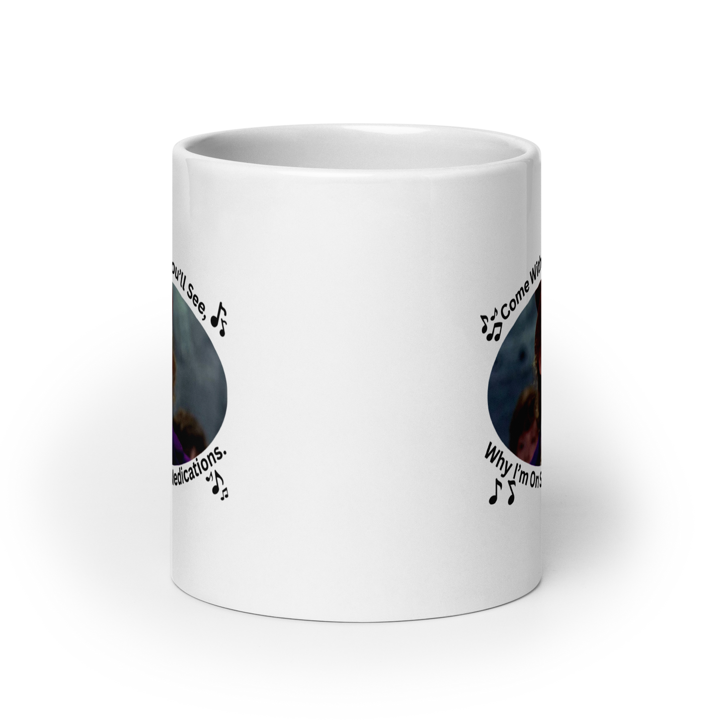 Come With Me Glossy Mug