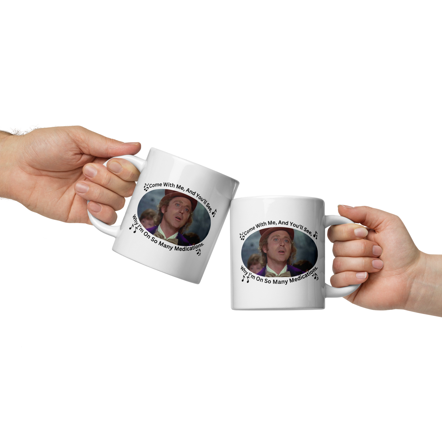 Come With Me Glossy Mug