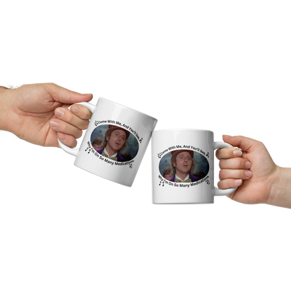 Come With Me Glossy Mug