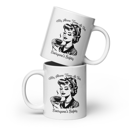 Everyones Safety White glossy mug