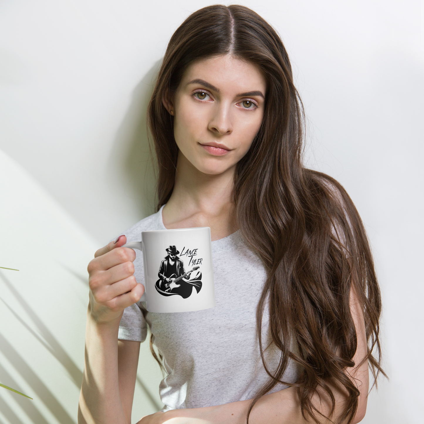 Lance Tyler™ White Glossy Mug